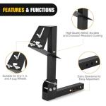Adjustable Spare Tire Carrier for Trucks and ATVs