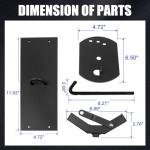 Universal Steel Roof Racks for Spare Tires