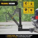 Adjustable Spare Tire Carrier for Trucks and ATVs