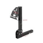 Foldable Spare Tire Carrier for Trucks and ATVs