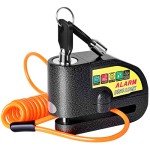Waterproof Motorcycle Alarm Disc Brake Lock