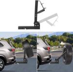 Foldable Spare Tire Carrier for Trucks and ATVs