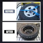 Universal Steel Roof Racks for Spare Tires