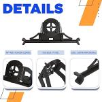 ECOTRIC Heavy Duty Spare Tire Carrier Rack