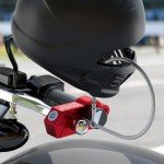 JAGASOL Motorcycle Helmet & Brake Lock Combo