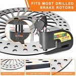 Waterproof Motorcycle Alarm Disc Brake Lock