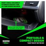 Rhino USA Heavy Duty Tire Repair Kit 14-Piece