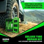 Rhino USA Heavy Duty Tire Repair Kit 14-Piece