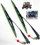 Universal UTV Windshield Wiper Kit - 15.7” Blades