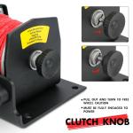 2500lbs Synthetic Winch with Remote for ATV/UTV