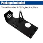 Heavy-Duty Engine Skid Plate for ATVs and Bikes