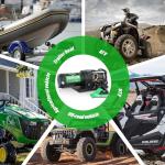 2500 lb Electric ATV Winch with Synthetic Rope
