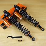 OUMURS 400mm Adjustable Air Shock Absorbers - 2 Pack