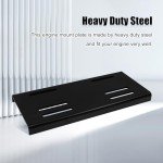 RYANSTAR RACING Engine Mount Plate Compatible with Predator 420cc 670cc Predator Engine Riser Plate Go Kart Motor Mount Adjustable Motor Plate