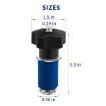 Polaris Lock and Ride Knob Anchor Accessory Kit