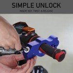 Heavy-Duty Anti-Theft Motorcycle Handlebar Lock