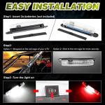 Battery-Powered Magnetic LED Dome Light for ATV