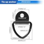 Heavy Duty Tie-Down Anchors for Trucks and Trailers