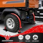 Heavy Duty Wheel Chock Tie Down Kit, 4 Pack