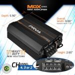 PRV Audio MDX2000.4 Mini 4 Channel Amplifier