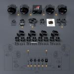 GoHawk 1000W Bluetooth ATV Speakers and Amplifier
