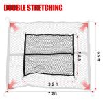 Mabett Elastic Truck Bed Cargo Net for Ford Maverick