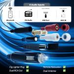 Waterproof Bluetooth Sound Bar with 6 Speakers