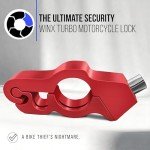 Heavy-Duty Motorcycle Handlebar Anti-Theft Lock
