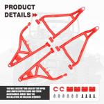 High Clearance Front A-Arms Kit for Polaris RZR