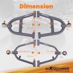 maXpeedingrods Yamaha Warrior 350 A-Arms Suspension Kit
