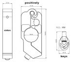 Heavy-Duty Motorcycle Handlebar Anti-Theft Lock