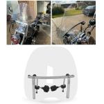 ECOTRIC Universal 19"x17" Clear ATV Windshield