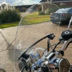 ECOTRIC Universal 19"x17" Clear ATV Windshield