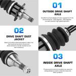 Can-Am Outlander Front Left CV Axle Replacement