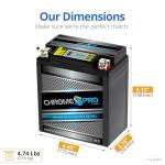 Chrome S Pro iGel YTX7L-BS 12V Battery