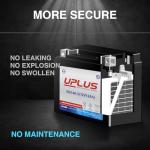 UPLUS 12V AGM Battery for ATV and Scooter