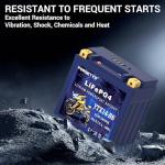 YTX14-BS Lithium ATV and Motorcycle Battery 12V