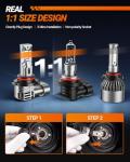 SEALIGHT 9012 Fog Bulbs with Cooling Fan