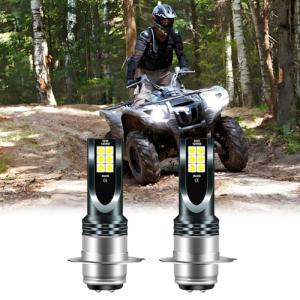 ZNEOEW P15D H6 LED Headlight Bulbs for Yamaha Grizzly