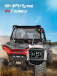 Polaris RZR Rear Window Mesh Net - Dust-Proof Sunshade