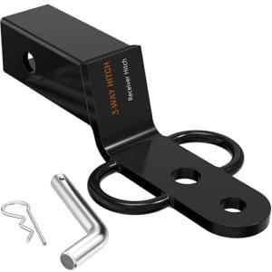 Heavy-Duty 3-Way Hitch Adapter for ATV/UTV