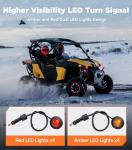 UTV ATV Turn Signal Kit with Horn and Switch