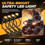 UTV Turn Signal Kit with LED Lights and Horn