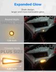 KEMIMOTO UTV Turn Signal Kit with Horn
