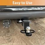 Heavy-Duty 3-Way Hitch Adapter for ATV/UTV