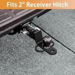 Heavy-Duty 3-Way Hitch Adapter for ATV/UTV