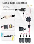 UTV Turn Signal Kit with 110dB Horn