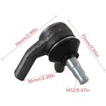 4-Pack 12mm Tie Rod End Ball Joints for ATVs