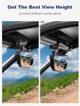 UTV HD Center Mirror with Aluminum Clamp