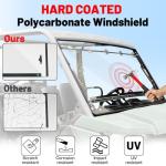 StarknightMT Flip Windshield for Can-Am Defender